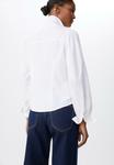 Блуза Stradivarius Button-down blouse, White - фото 3