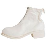 GUIDI Белые женские ботинки PL1 - фото