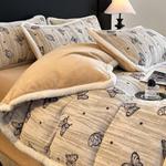 LUOLAI HOME Комплект постельного белья, 200 см, 4 предмета - фото 4