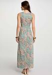 Платье макси PRINTED STRAIGHT Morgan, мультиколор - фото 2