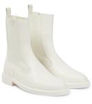 Кожаные ботильоны Jil Sander, Natural - фото