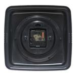 Квадратные настенные часы в стиле ретро Infinity Instruments, красный - фото 2