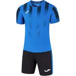 Футболка и шорты для футбола Joma, комплект (белый+черный) - фото 6