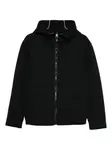 Куртка на молнии с капюшоном Dondup, черный - фото