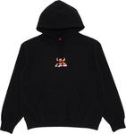 Толстовка Supreme x Toy Machine Hooded 'Black', черный - фото