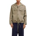 Классическая рубашка-оверсайз Ami с кулиской AMIPARIS, глиняный - фото 3