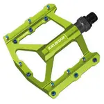 Педали Exustar PB557, зеленый - фото