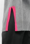 Джемпер pure cashmere TURTLE NECK POINT, Heather Grey/Hot Pink/Grey - фото 6