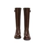 ST&SAT Высокие ботинки до колена Women's Brown/Black - фото 13