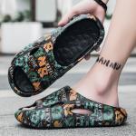 Шлепанцы мужские Caritesport, черный/фиолетовый - фото 8