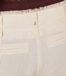 Шорты Regular fit Patrizia Pepe, экрю - фото 4