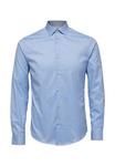 Рубашка с длинными рукавами Selected, голубой - фото