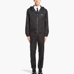 Куртка мужская Prada Logo Plaque, черный - фото 2