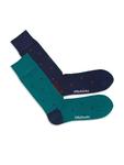 Носки DillySocks Sparse Dots 2er Set, цвет petrol - dark blue - фото