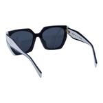 PRADA Ацетатные солнцезащитные очки в форме бабочки для женщин белые, White - фото 4