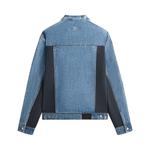 Куртка Kith For Adidas Football Denim Jacket, Blue - фото 2