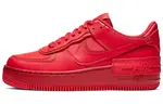 Nike Air Force 1 Low Shadow Triple Red (женские) - фото