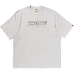 Футболка с принтом Baby Milo A BATHING APE, серый - фото