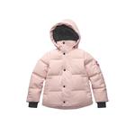 Пуховик snowy owl детский Canada Goose, розовый - фото