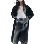 Тренчкот женский черный Zara - фото 4