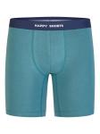 Боксеры Happy Shorts  Jersey Long, бирюзовый/темно-синий - фото 2