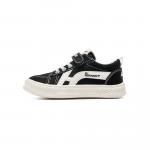 Детские кеды Kids WARRIOR, черный/белый - фото