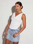 Топ Milan Kiss, белый - фото