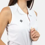 Женская рубашка-поло ACAY W II Izas, белый - фото 6