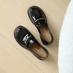 Лоферы женские с низким верхом Gemeiq, черный - фото 7