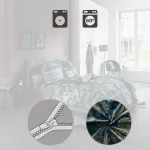 Постельное белье , синее, 1x 155x200 см + 1x 40x80 см Erwin Müller - фото 6