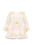 Платье с принтом Versace Kids, розовый - фото