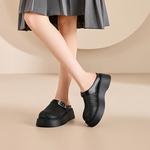 Закрытые тапочки для женщин DAPHNE, черный - фото 5