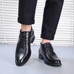 Черные туфли LUOMAIKE для мужчин - фото 4