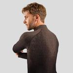 Мужская рубашка с длинными рукавами Odlo Performance Warm Blackcomb 196282 - фото 3