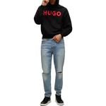 Свитер мужской черный HUGO BOSS - фото 4