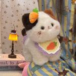 Милые плюшевые куклы триколор котята высота 22см GEWEILA - фото 8