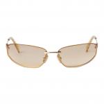 Солнцезащитные очки MIU MIU с градиентными линзами и металлической оправой - фото 2