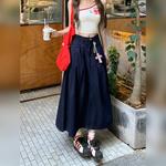 Джинсовая длинная юбка Women's NEVER RULE, темно-синий - фото 2