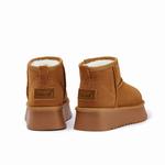 Снежные ботинки женские Camel / Desert / Sand / Black SNOWELF, Sand - фото 4