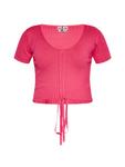 Топ faina, розовый - фото