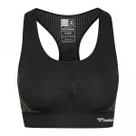 Спортивный топ Hummel MT Shaping Seamless Padded, черный - фото 3