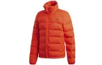 Пуховик мужской оранжевый Adidas, оранжевый - фото