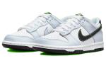Женские кроссовки для скейтбординга Nike Dunk, White/Green - фото 3
