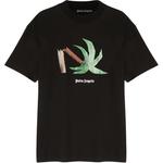 Футболка Broken Palm PALM ANGELS, черный - фото