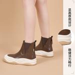 Ботинки Челси женские коричневый Joy&Mario - фото 7