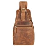 Сумка кросс-боди Greenburry, коричневый - фото