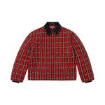 Куртка Supreme x B.B. Simon Quilted Work Jacket, Plaid - фото