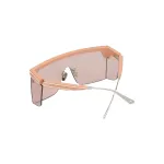 Acetate Metal Irregular Shape Sunglasses DIOR, розовый - фото 5