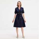 Платье-Тренч из хлопка Smart And Joy, синий - фото 3