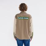 Рубашка с пэчворк карманами HUMAN MADE, Light Umber - фото 9